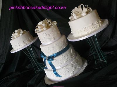 White cake - Cake by Pinkribbon cakedelight (Marystella)