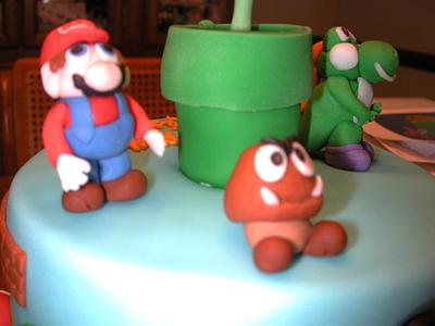Mario Bros Birthday Cake - Cake by DesignsbyMaryD