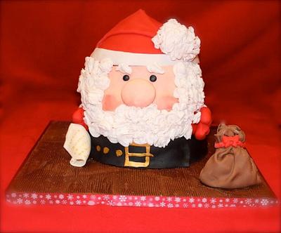 Jolly Santa Family Christmas Cake - Insanely Cakes - Cake by InsanelyCakes