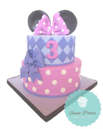 Minnie Mouse Cake - Cake by Sweet Petite Baking Co.