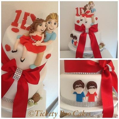 Tickety Boo Cakes - One Direction (2013) - Cake by Tickety Boo Cakes