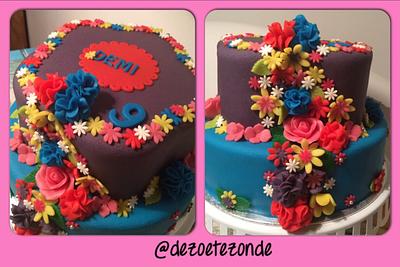 Flower cake - Cake by marieke