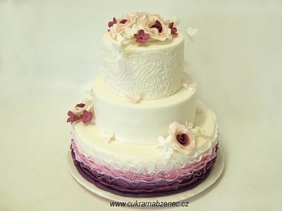 Wedding cake - Cake by Renata 