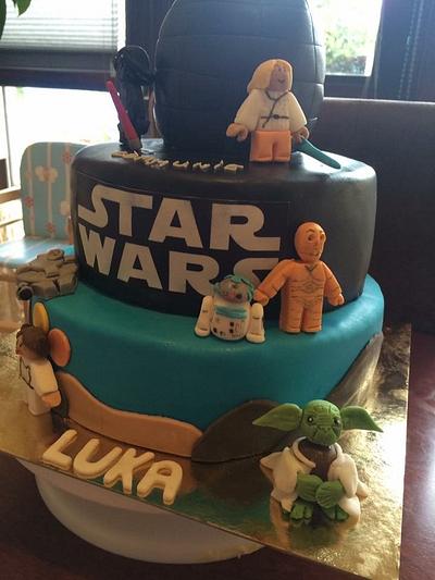 StarWars cake - Cake by Jenny's Cakery 
