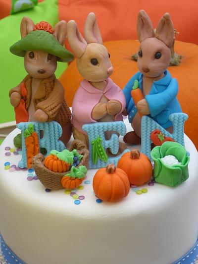 Peter Rabbit and friends - Cake by eMillicake