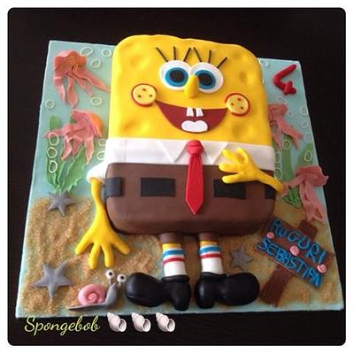 spongebob cake - Cake by Mariangela
