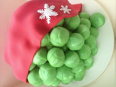 Brussels sprout Christmas cake - Cake by Aggy Dadan