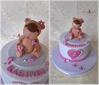 Sweet teddy bear - Cake by Tortolandia