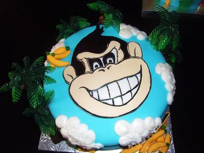 Donkey Kong Madness - Cake by Jaimie Pereira
