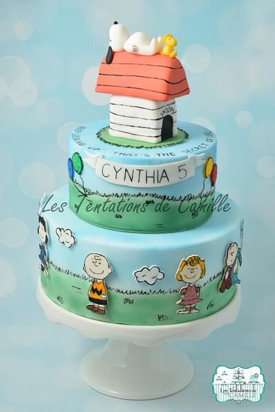 The Peanuts cake - Cake by Les Tentations de Camille