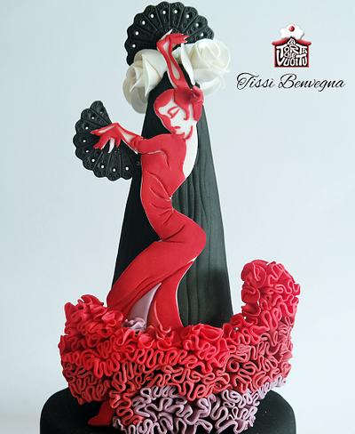 Flamenco "Music Around the World" - Cake by Tissì Benvegna