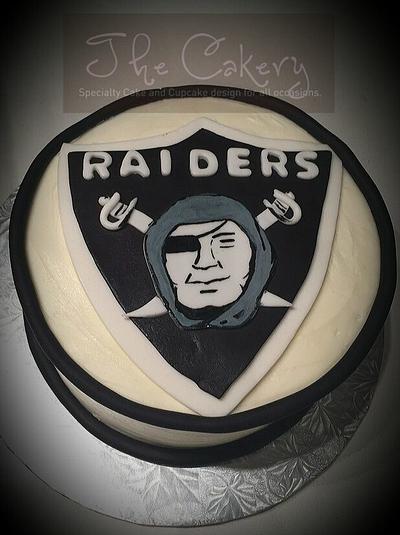 Raiders Cake - Cake by The Cakery 
