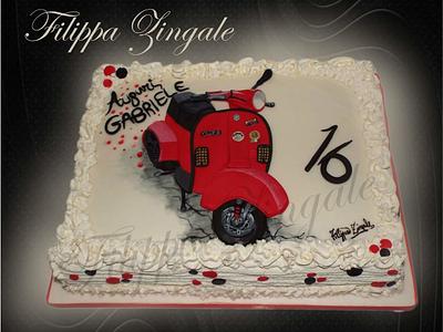 Vespa cake - Cake by filippa zingale