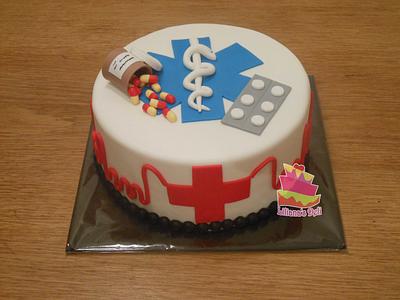 Doctor cake - Cake by Liliana Vega