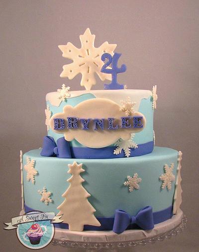 Frozen  - Cake by Heather Nicole Chitty