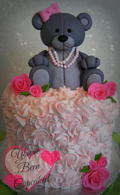 The Bear with the Pearl Necklace - Cake by You've Been Cupcaked (Sara)