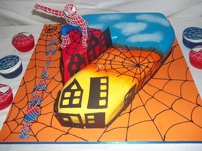 Spiderman No 7 - Cake by Willene Clair Venter