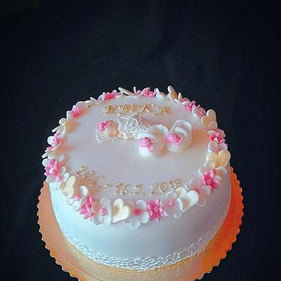 Christening cake - Cake by ANDREA