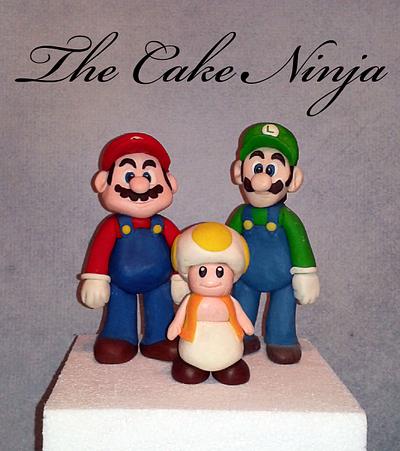 Mario Toppers - Cake by Tiddy