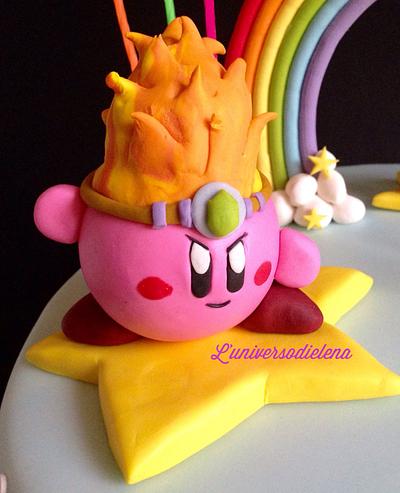 Kirby cake  - Cake by Elena