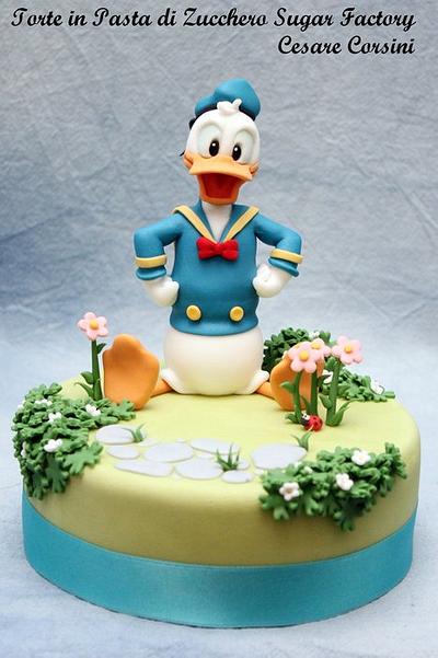 Donald Duck - Cake by Cesare Corsini