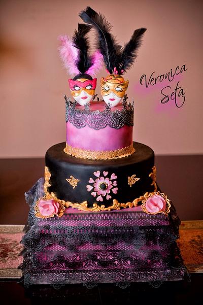 My Venetian Carnival - Cake by Veronica Seta