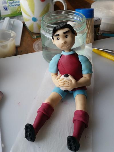West Ham football player - Cake by Love it cakes