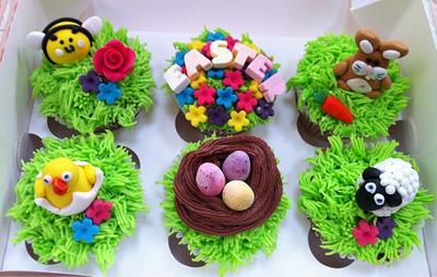 Easter Cupcakes - Cake by Claire Lawrence
