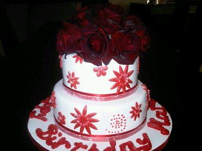 red roses - Cake by ursula