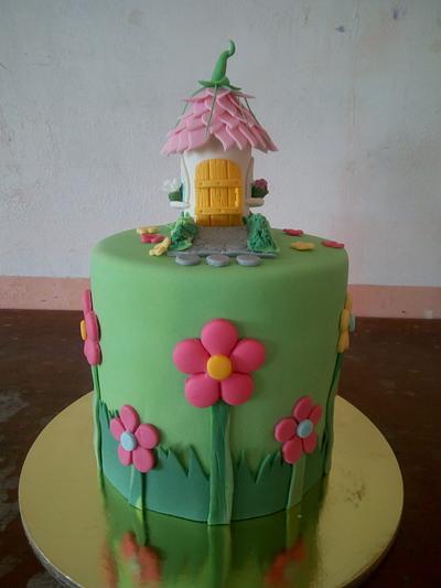 Flower fairy house - Cake by simplydolci