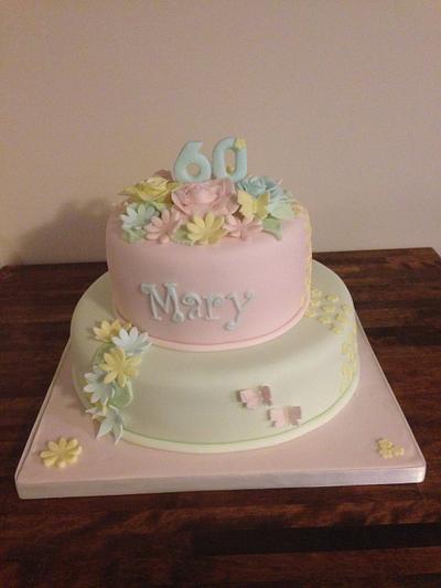 Cake for Mary - Cake by CandyCakes