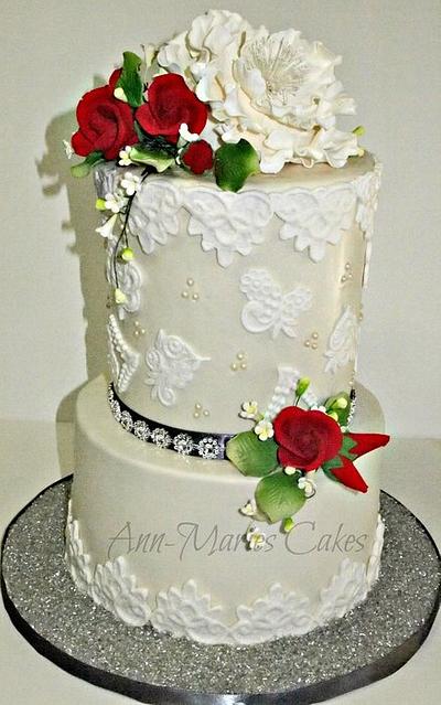 60th Anniversary cake - Cake by Ann-Marie Youngblood