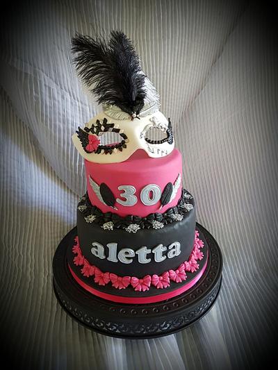 My birthday present for Aletta - Cake by Jacqueline