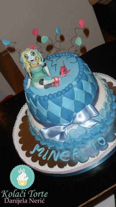 Monster High - Lagoona Blue - Cake by Danijela