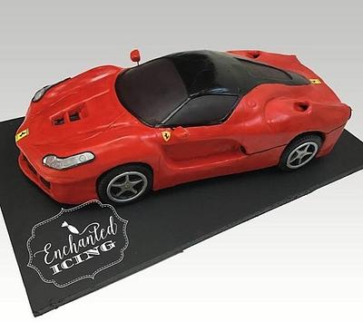 Ferrari LaFerrari Cake - Cake by Enchanted Icing