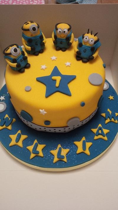 Minion Cake - Cake by Little C's Celebration Cakes