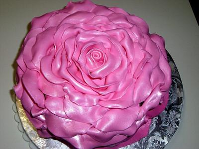 rose - Cake by giveemcake
