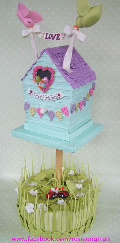 Love Birds - Cake by Rosie Cake-Diva