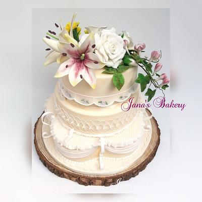 PME Cake  - Cake by Jana Bleeker-Antoninova