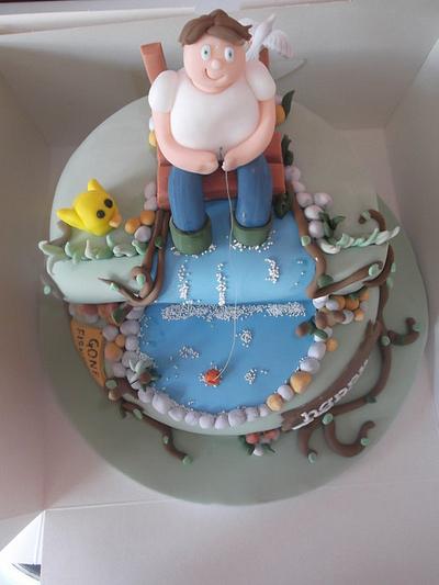 Fishing cake  - Cake by Tracey