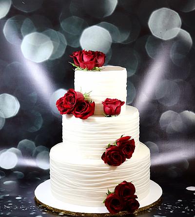 Rustic wedding cake  - Cake by soods