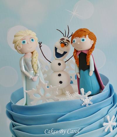 Another Frozen cake - Cake by Carol