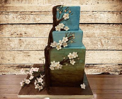 fiori di mandorlo - Cake by MELANIASCAKEATELIER