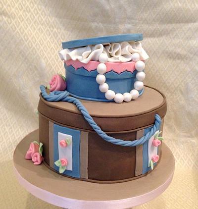 Shabby chic box - Cake by Torta Express 