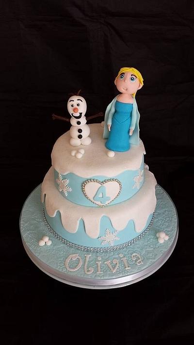 Frozen Cake - Cake by Tracey Lewis