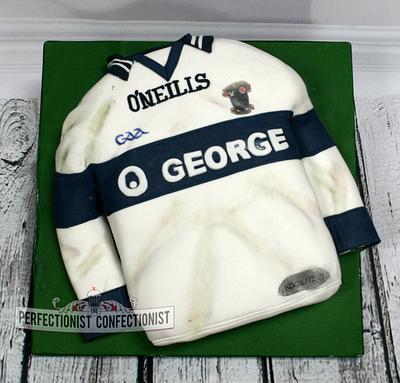 George - GAA Jersey Cake - Cake by Niamh Geraghty, Perfectionist Confectionist