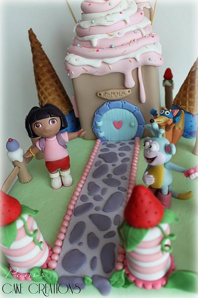 Dora the explorer Cake  - Cake by Pamela Iacobellis