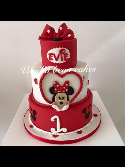 Minnie Mouse cake - Cake by Vanilla bean cakes Cyprus