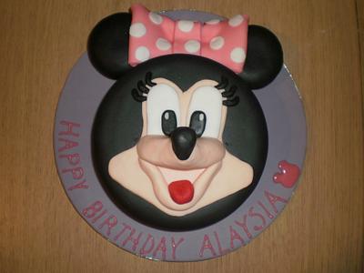 Minnie Mouse Cake - Cake by Barbora Cakes
