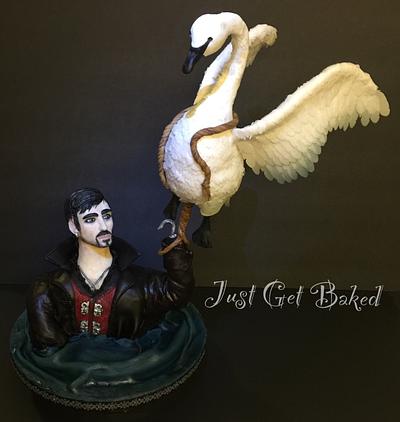 Captain Swan/Hook - Once Upon A Time Collab  - Cake by Kyrie ~ Just Get Baked